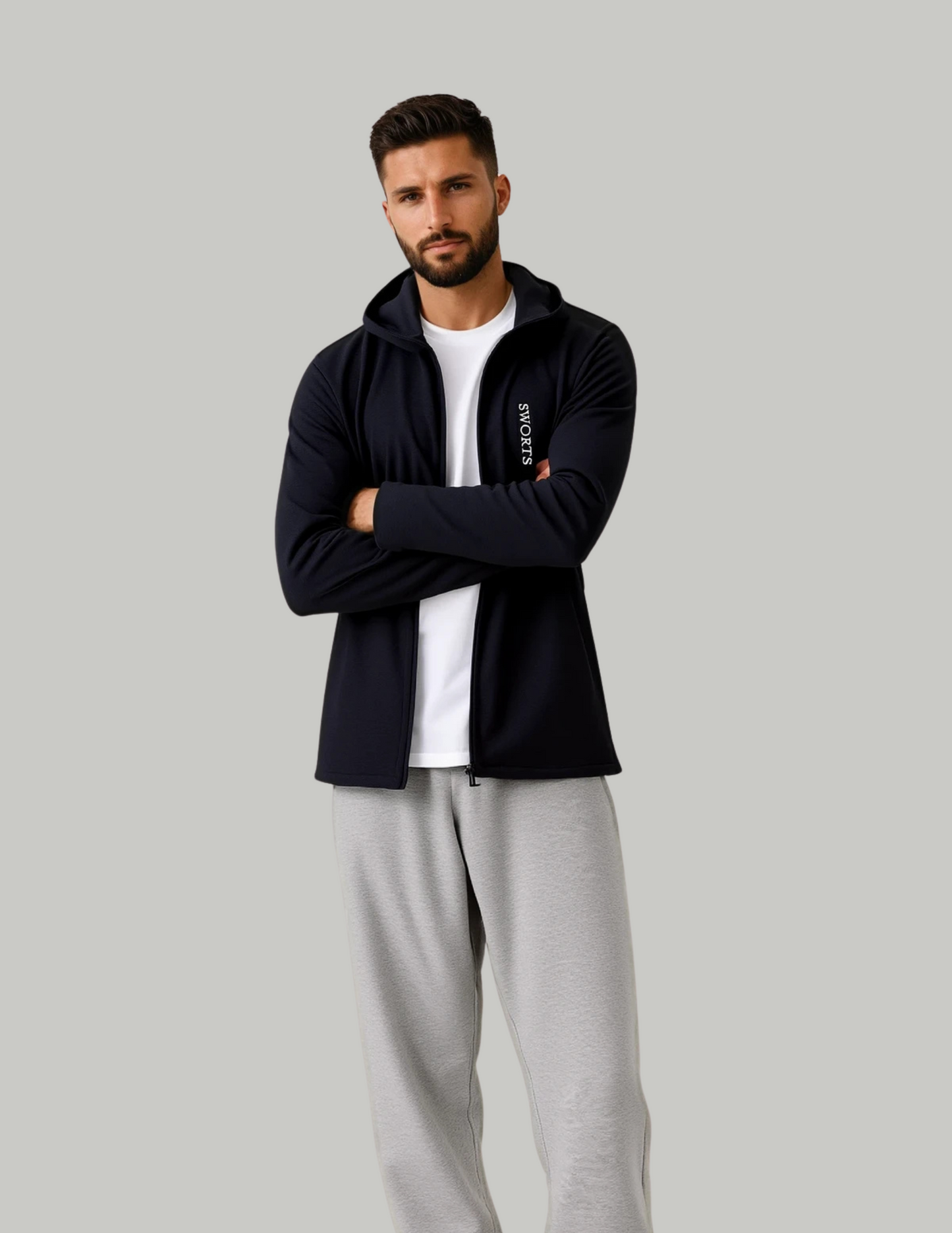 Herren Essential Laufjacke