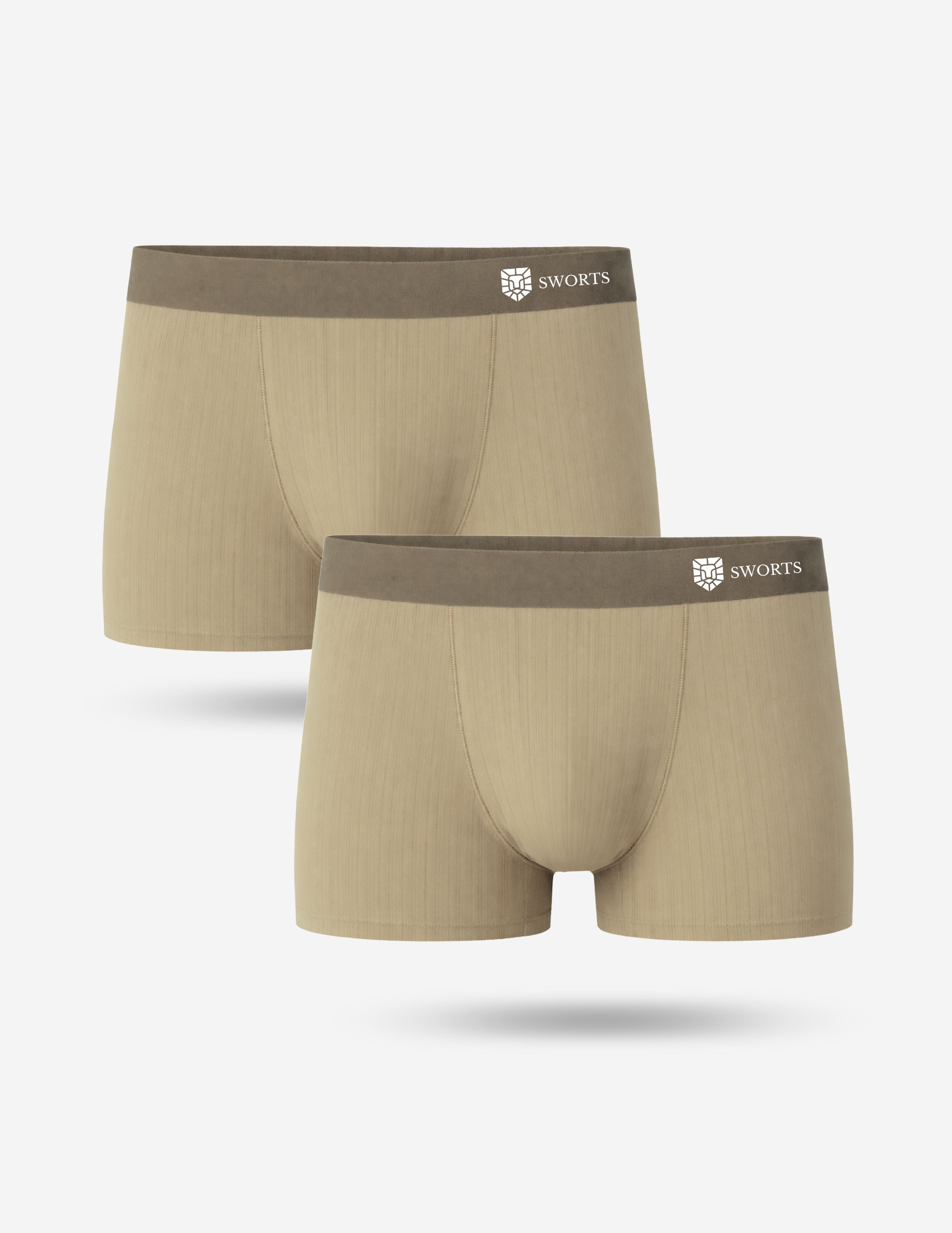 Herren Silk Underwear - Nahtlose Laufunterhose