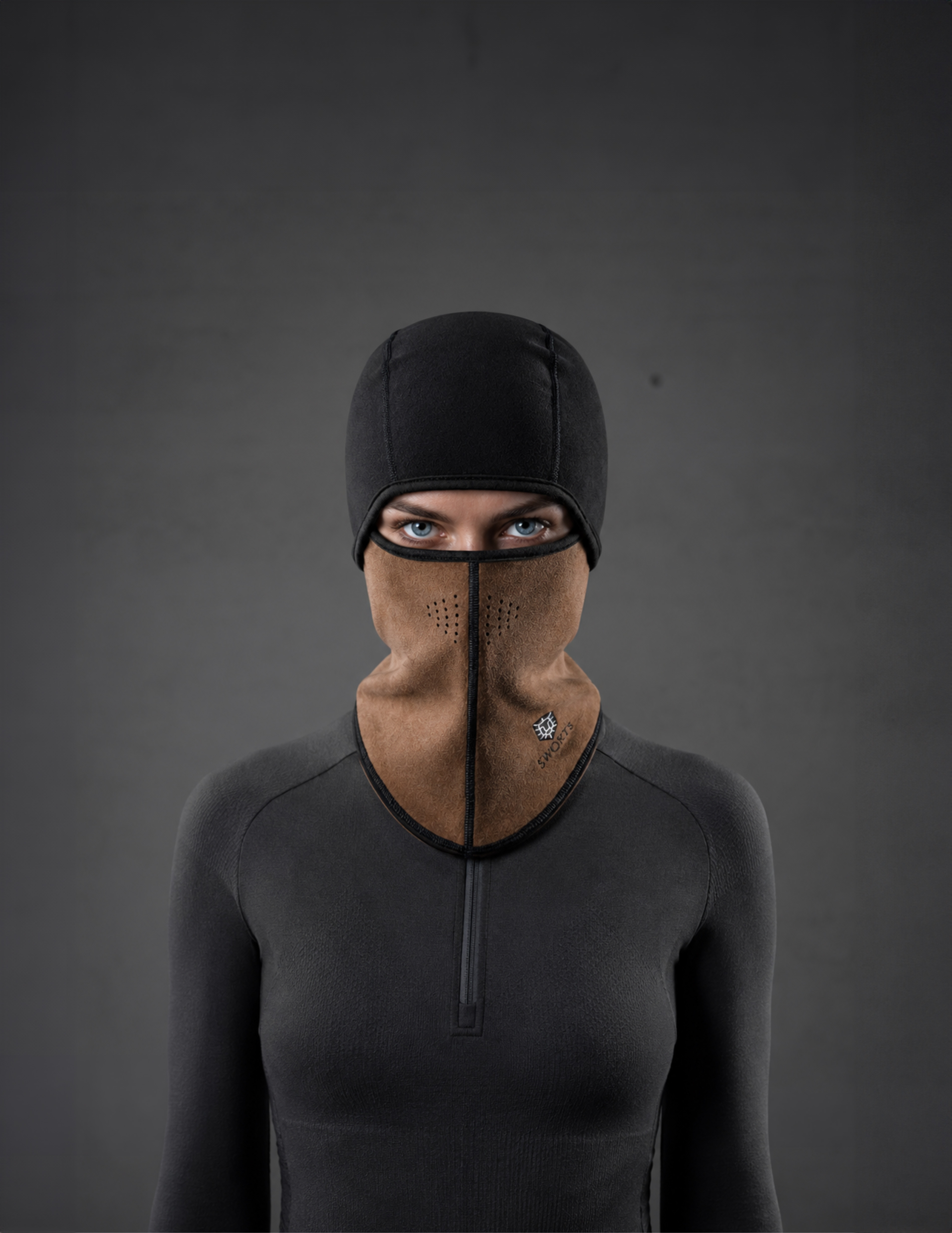 Thermo Face Mask, Beanie Sturmhaube Sport