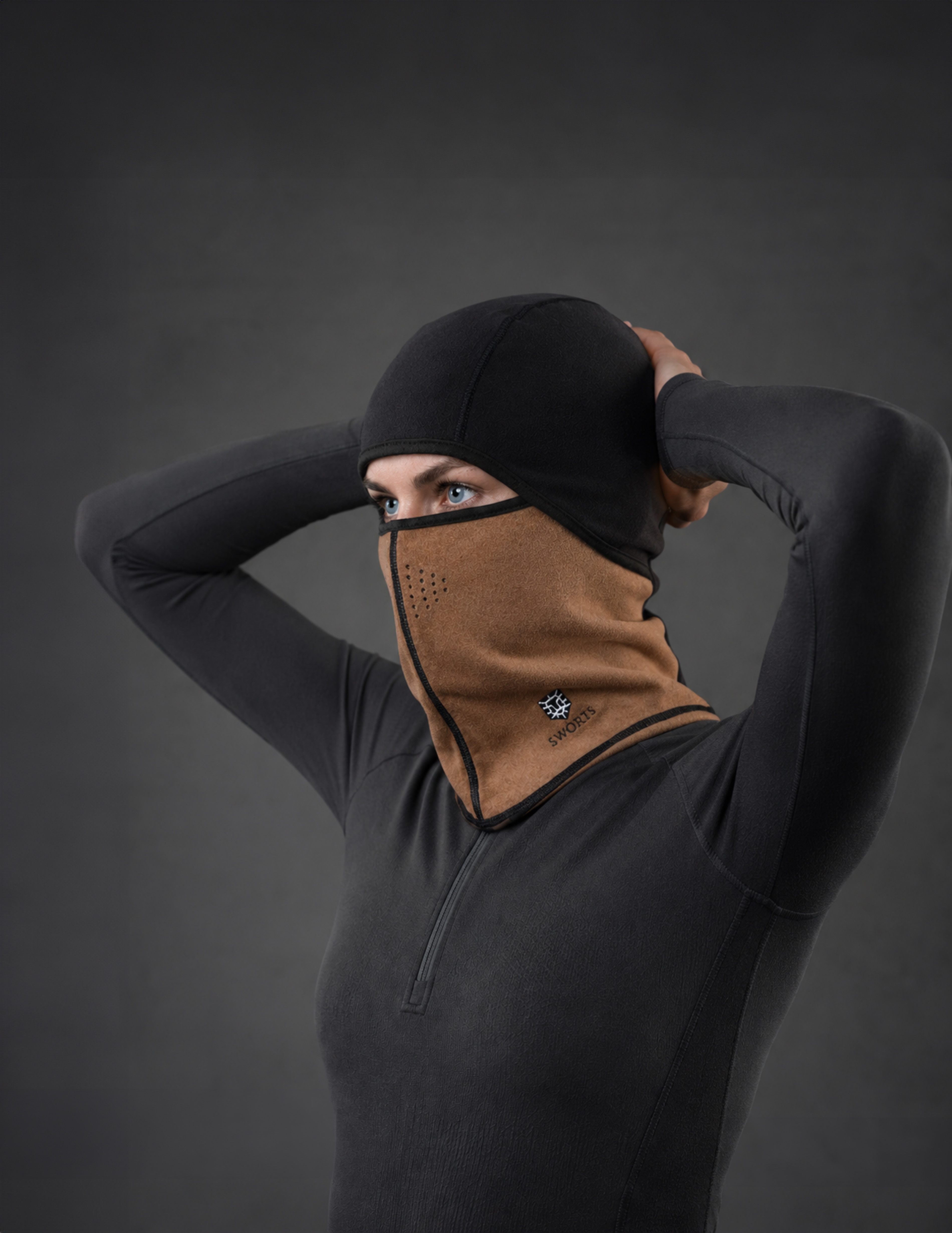Thermo Face Mask, Beanie Sturmhaube Sport