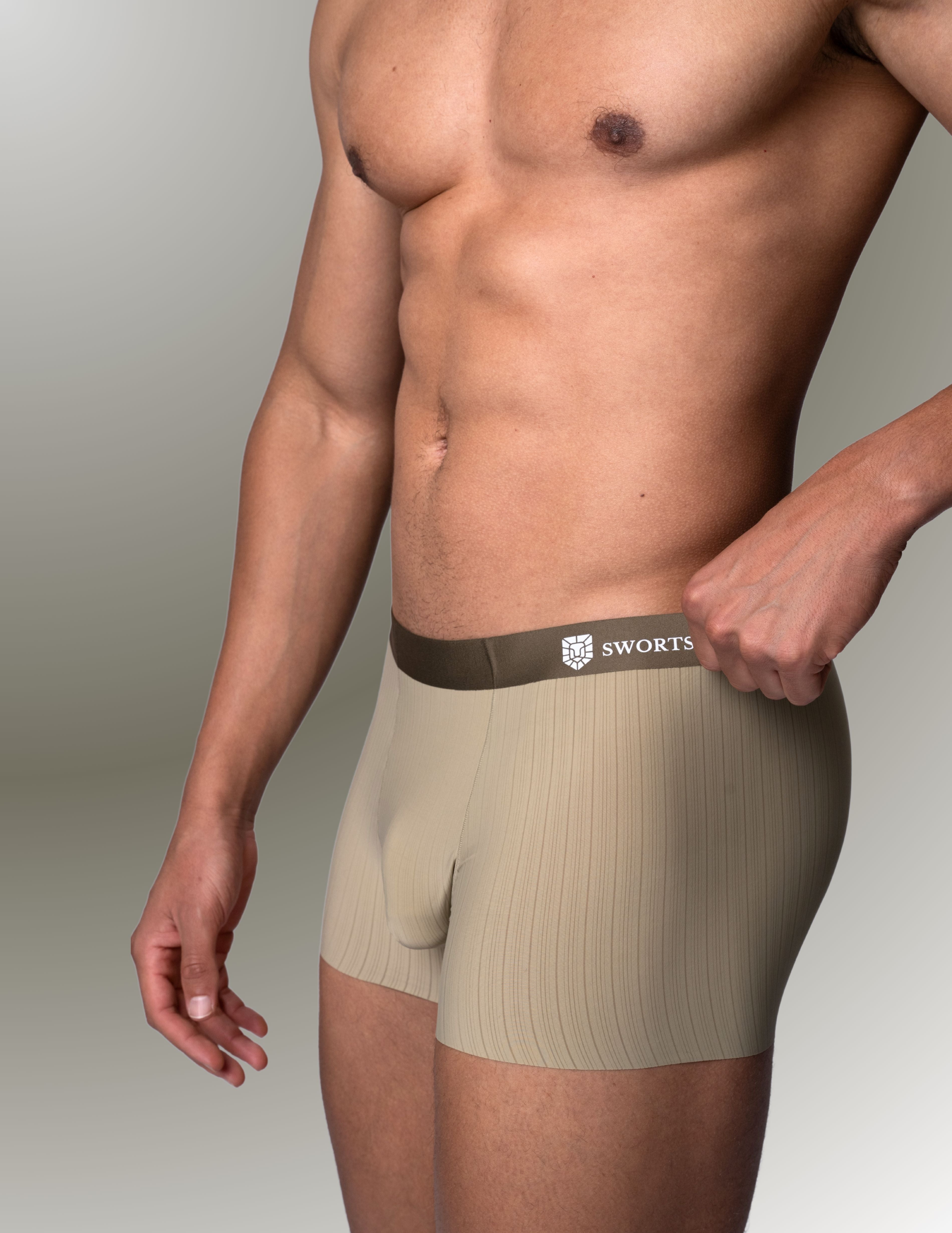 Herren Silk Underwear - Nahtlose Laufunterwäsche