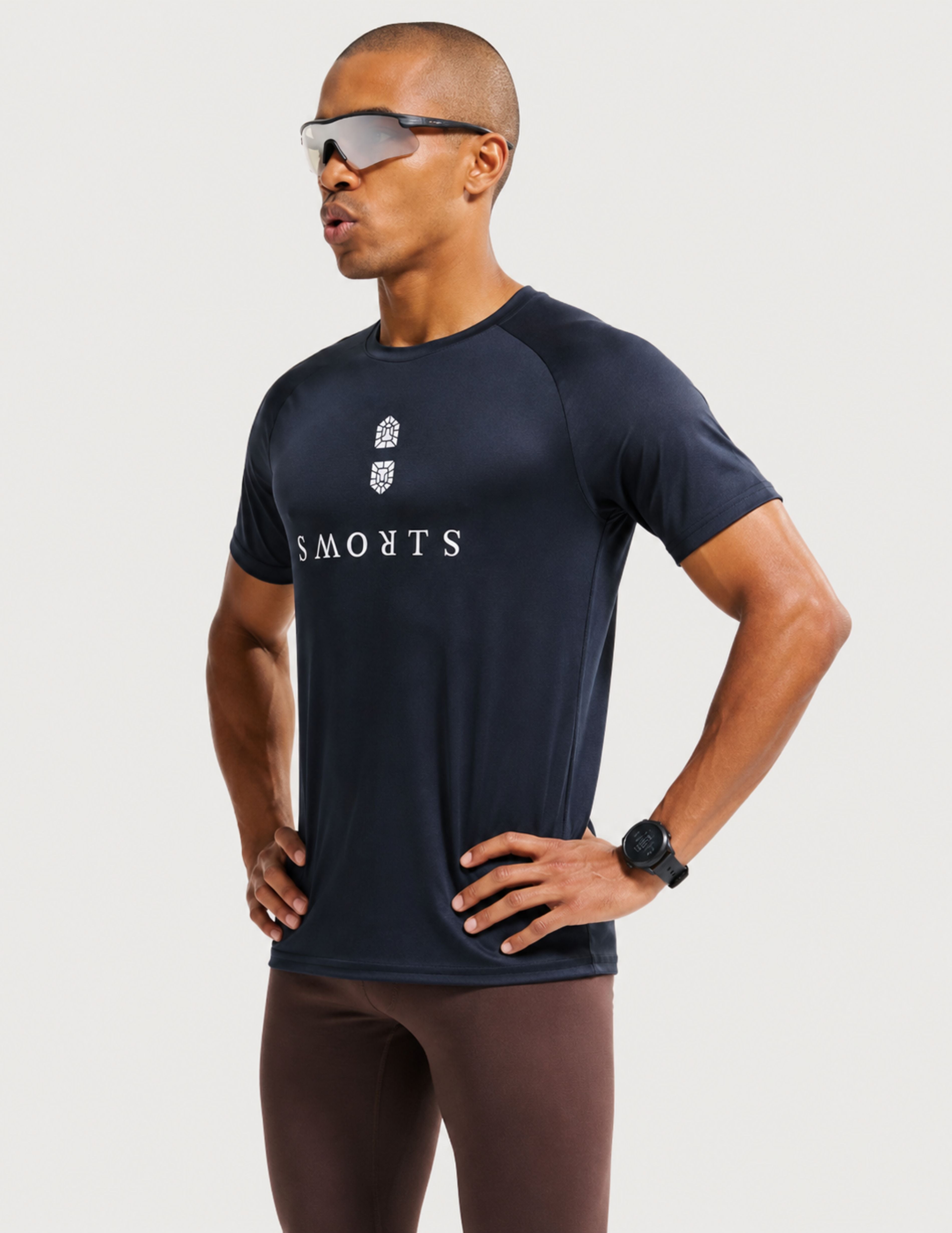 Herren Zone Laufshirt, Kühlendes Kurzarm T-Shirt