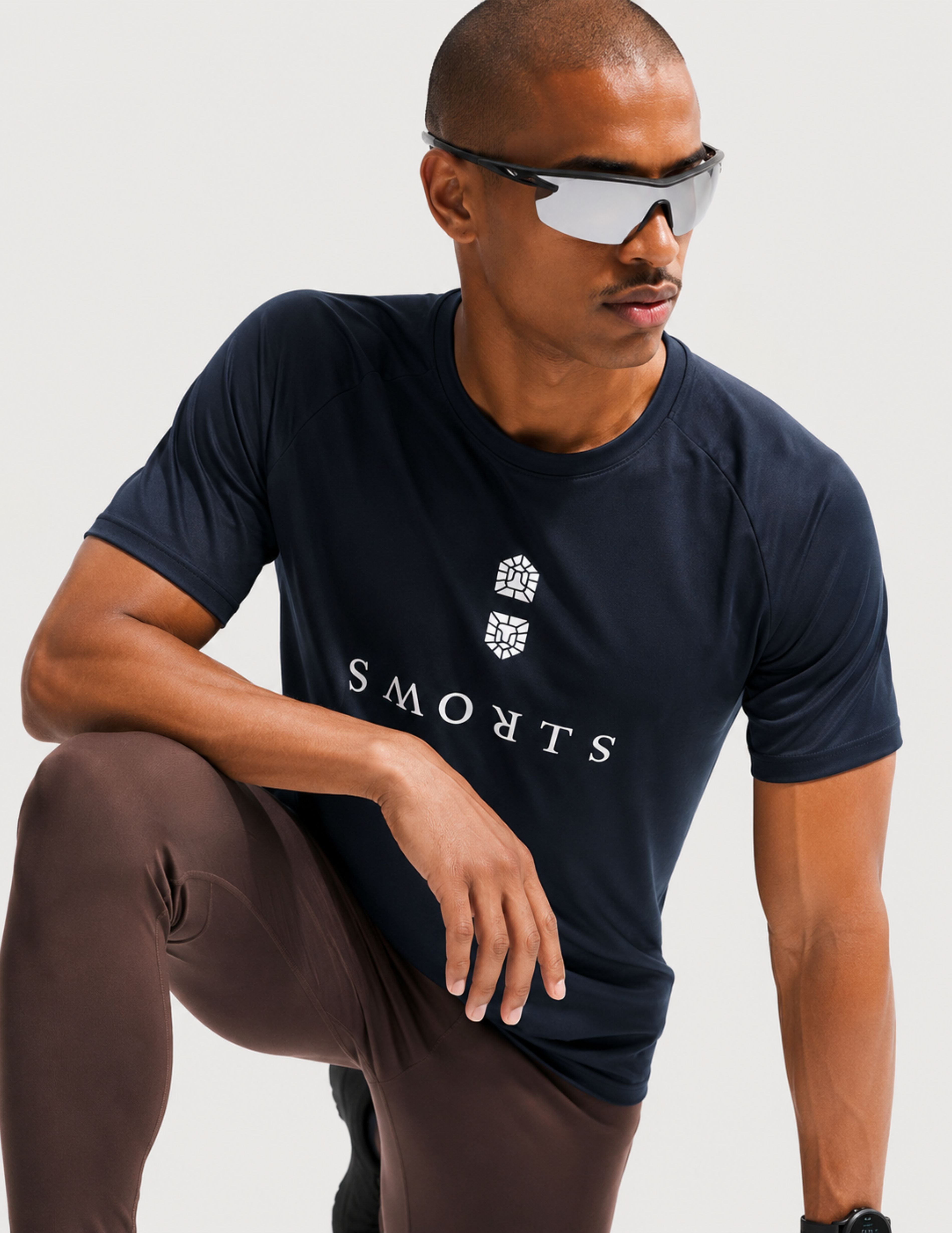 Herren Zone Laufshirt, Kühlendes Kurzarm T-Shirt