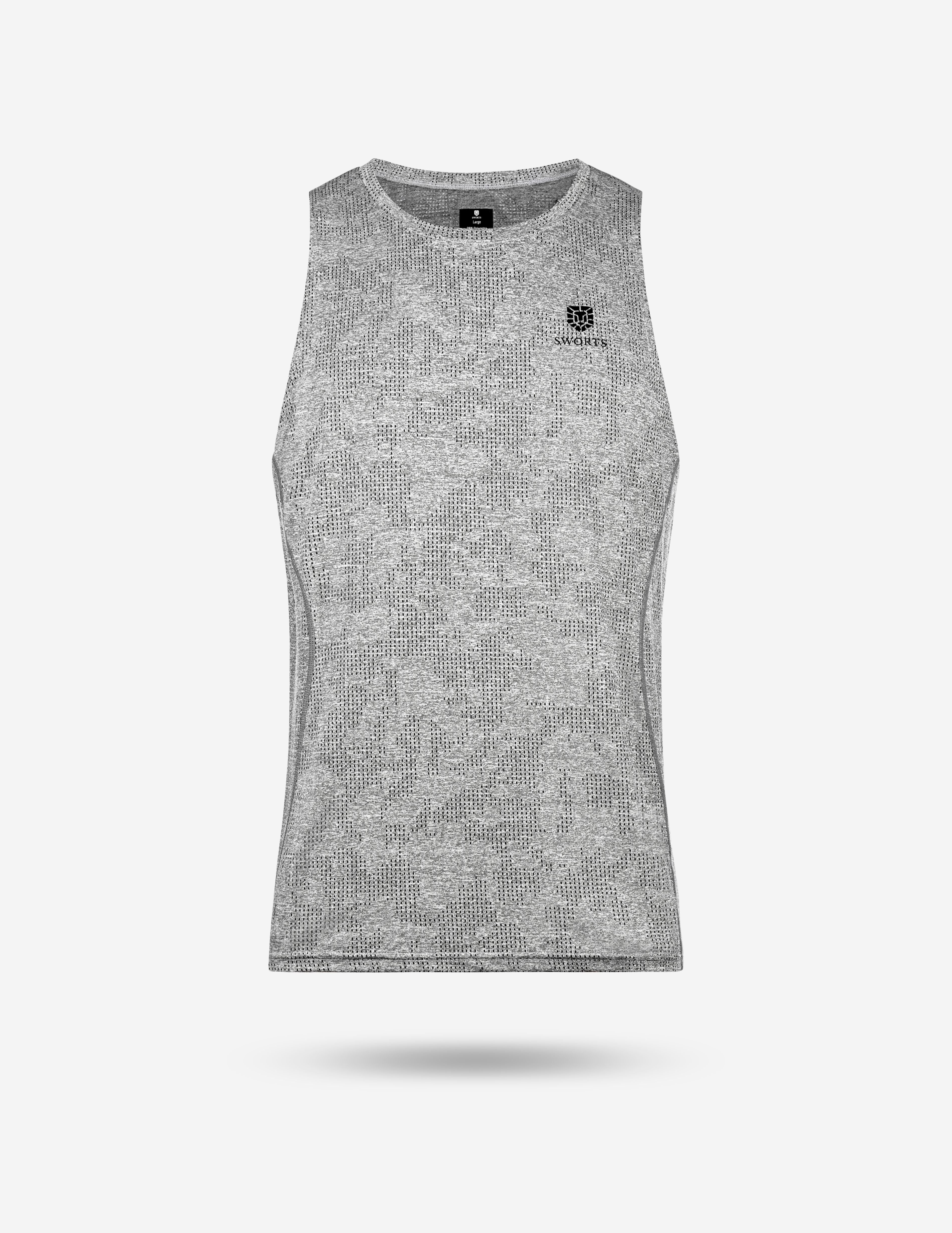 Herren Oxygen Tanktop, Ärmelloses Laufshirt