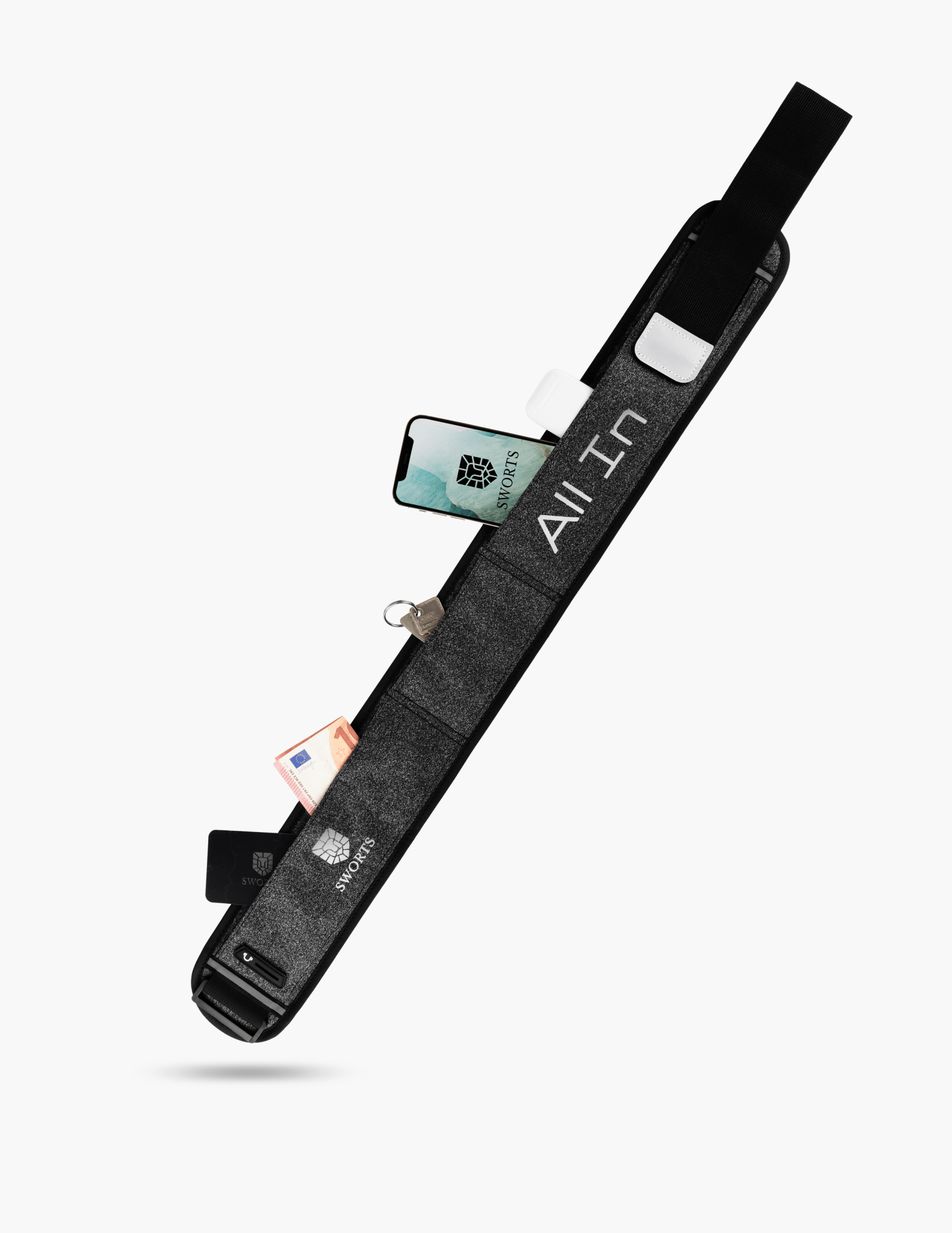 All In Running Belt - Wasserfeste Lauftasche - SWORTS
