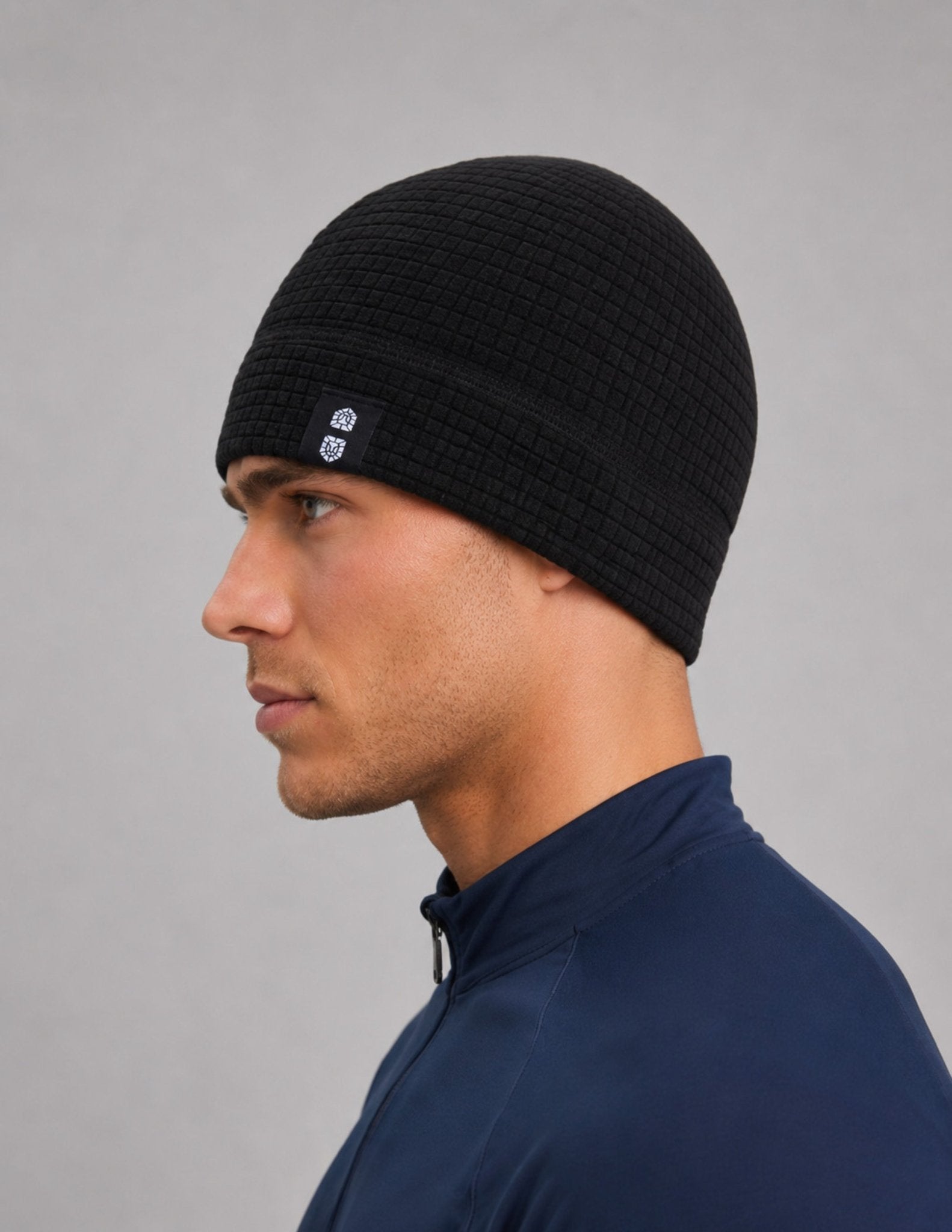 Cube Run Beanie, Atmendes DYNOR Fleece - SWORTS