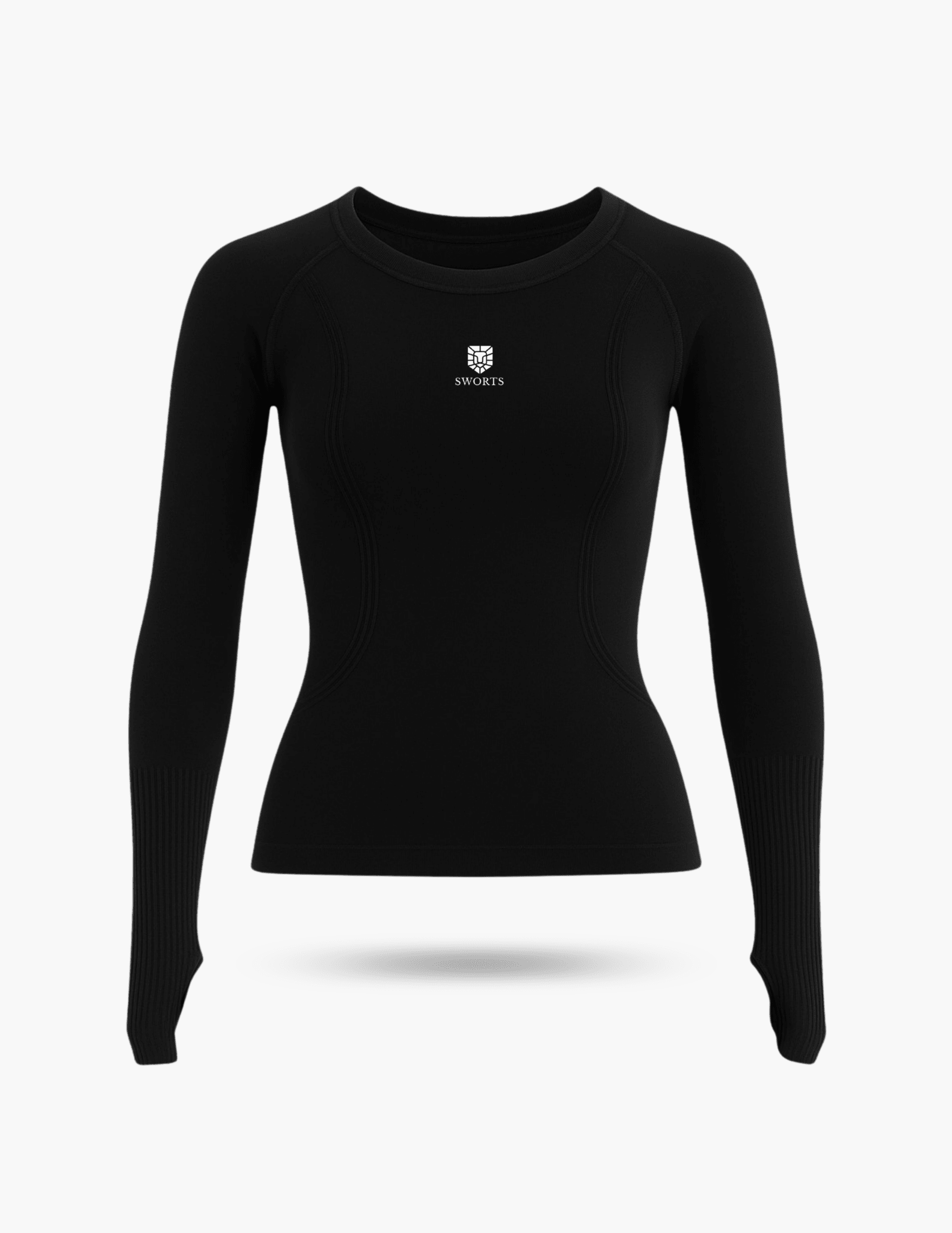 Damen Base Laufshirt - Daumenloch Longsleeve - SWORTS