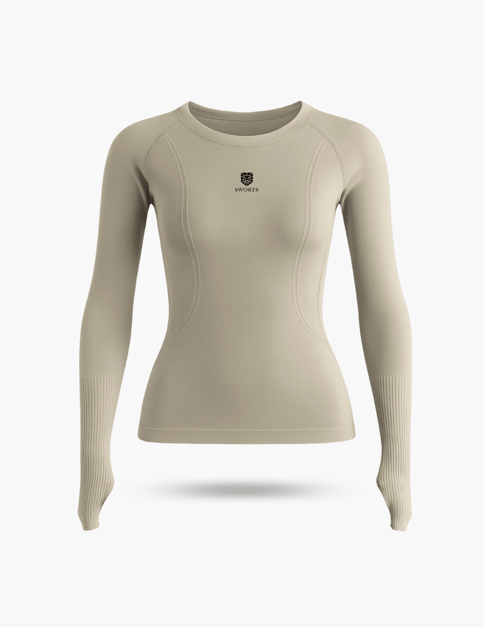 Damen Base Laufshirt - Daumenloch Longsleeve - SWORTS