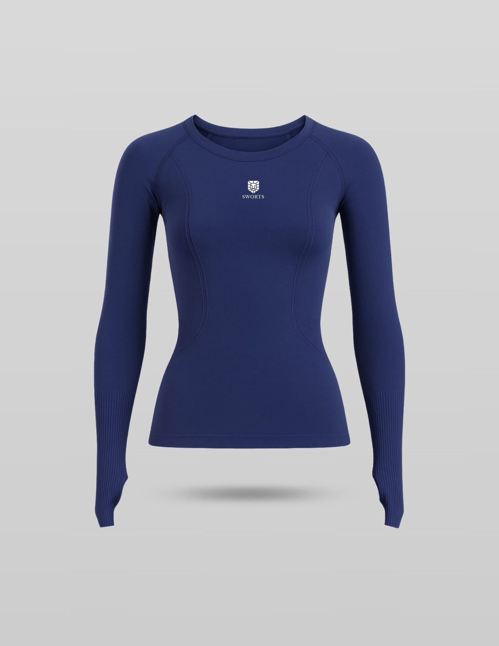 Damen Base Longsleeve, Daumenloch Laufshirt - SWORTS