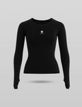 Damen Base Longsleeve, Daumenloch Laufshirt - SWORTS