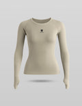 Damen Base Longsleeve, Daumenloch Laufshirt - SWORTS