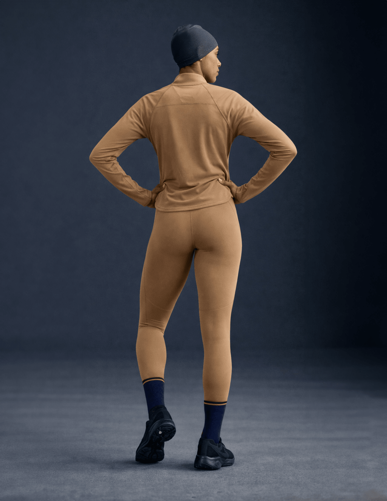 Damen Fuel Laufhose, Winddichte 7/8 Tights - SWORTS