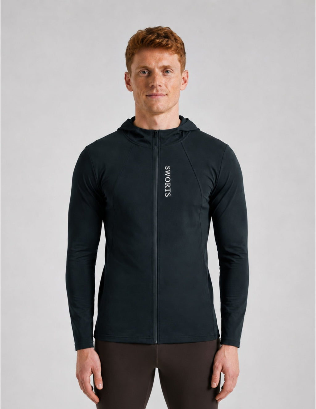 Herren Beyond Laufjacke - Windbreaker mit Kapuze - SWORTS
