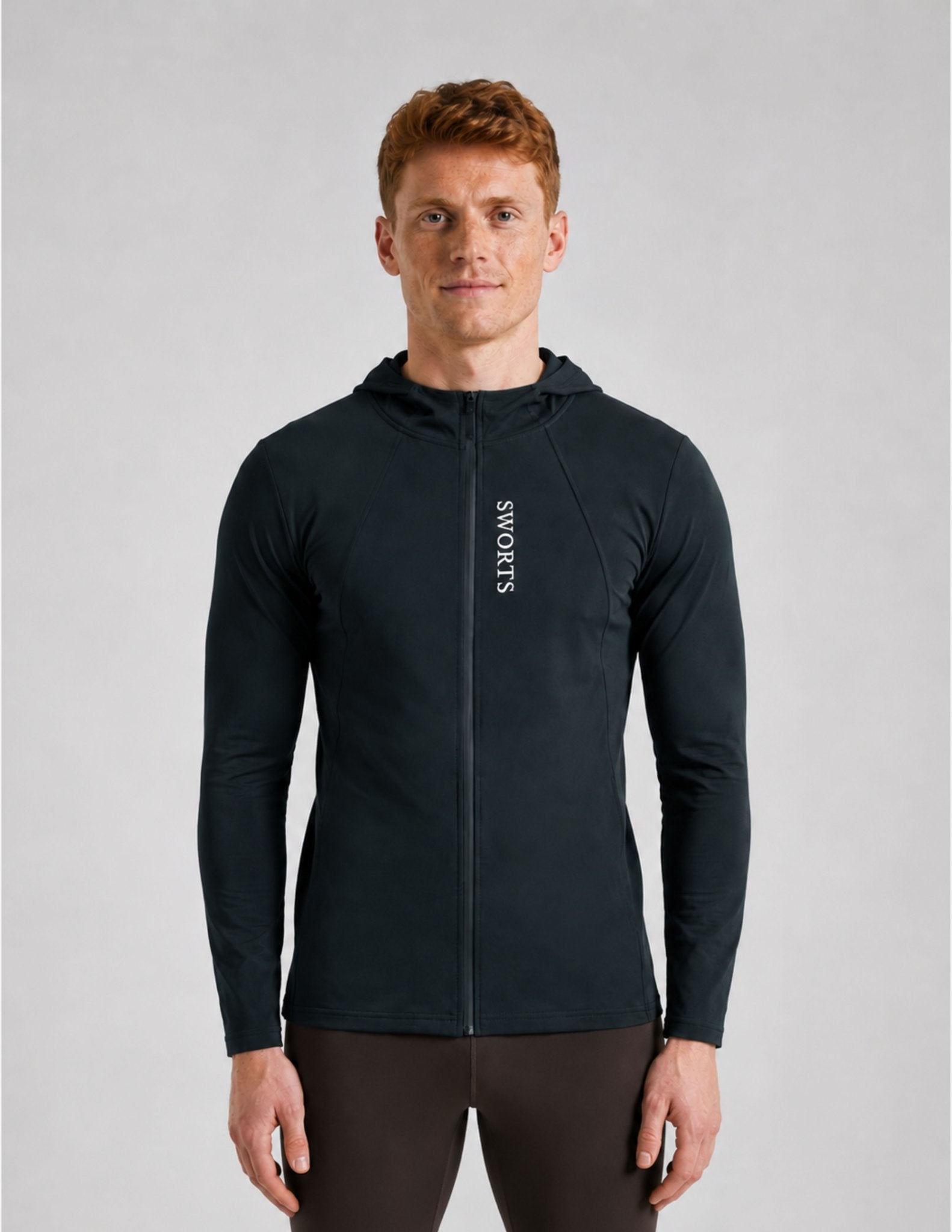 Herren Beyond Laufjacke - Windbreaker mit Kapuze - SWORTS