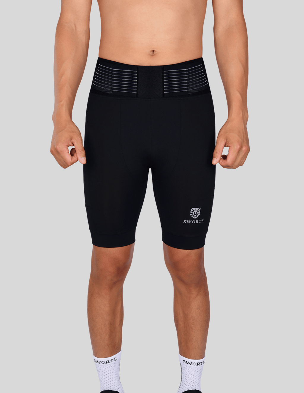Herren CORE Kompressionsshorts - Stützende Laufhose - SWORTS