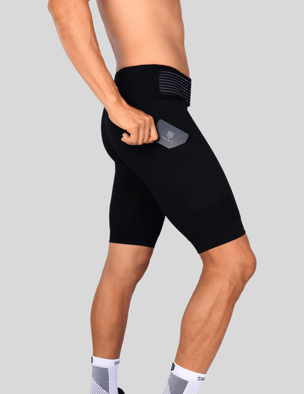 Herren CORE Kompressionsshorts - Stützende Laufhose - SWORTS