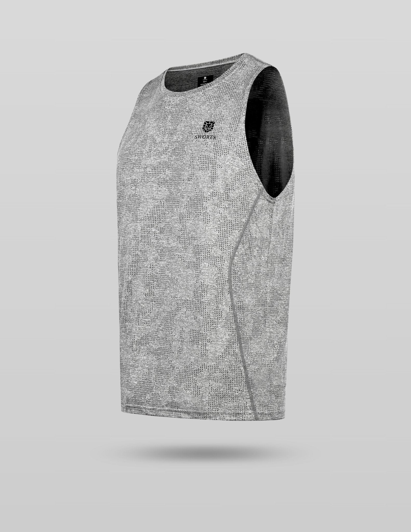Herren Oxygen Tanktop, Ärmelloses Laufshirt - SWORTS