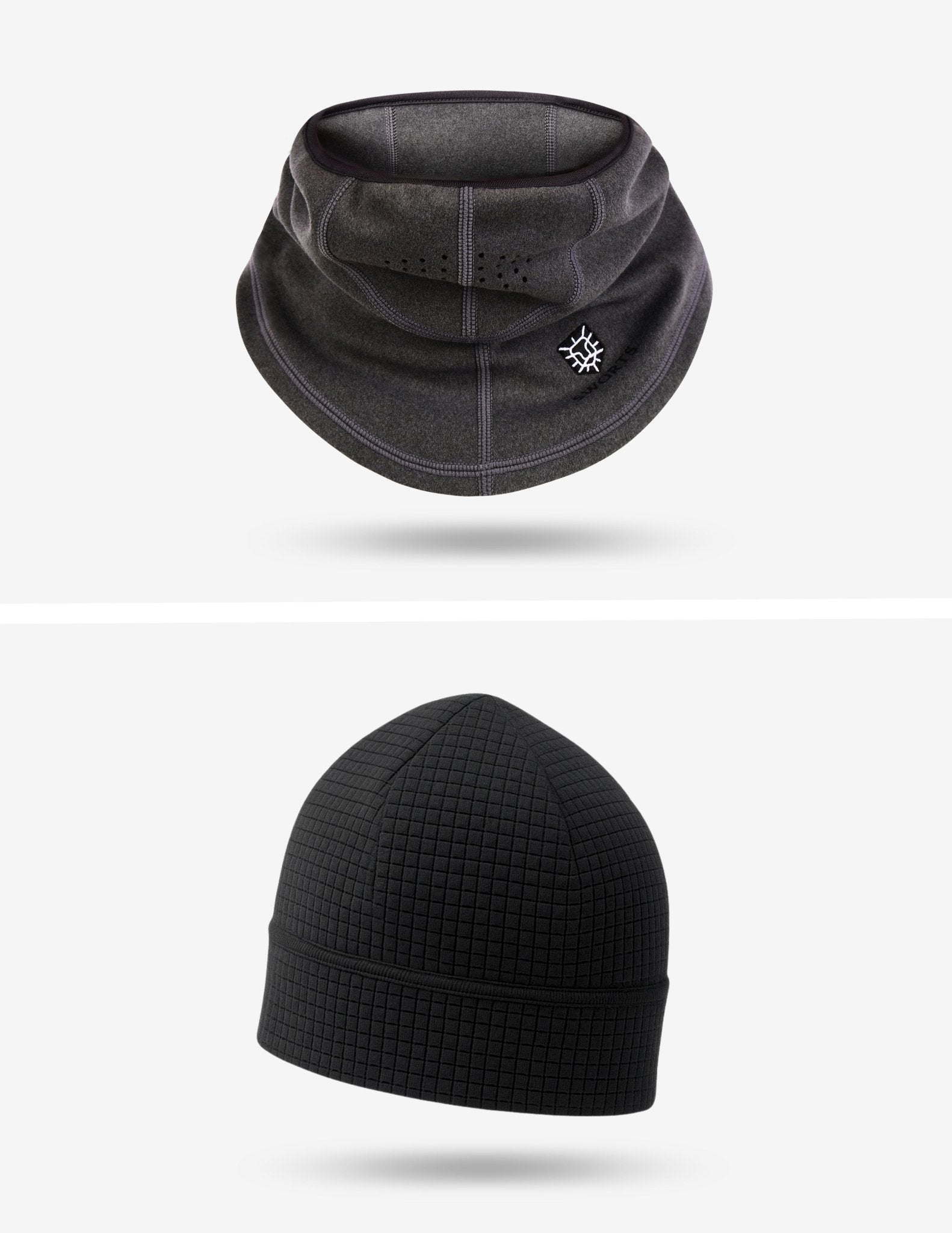 Thermal Neck Warmer - Cube Beanie Set - SWORTS