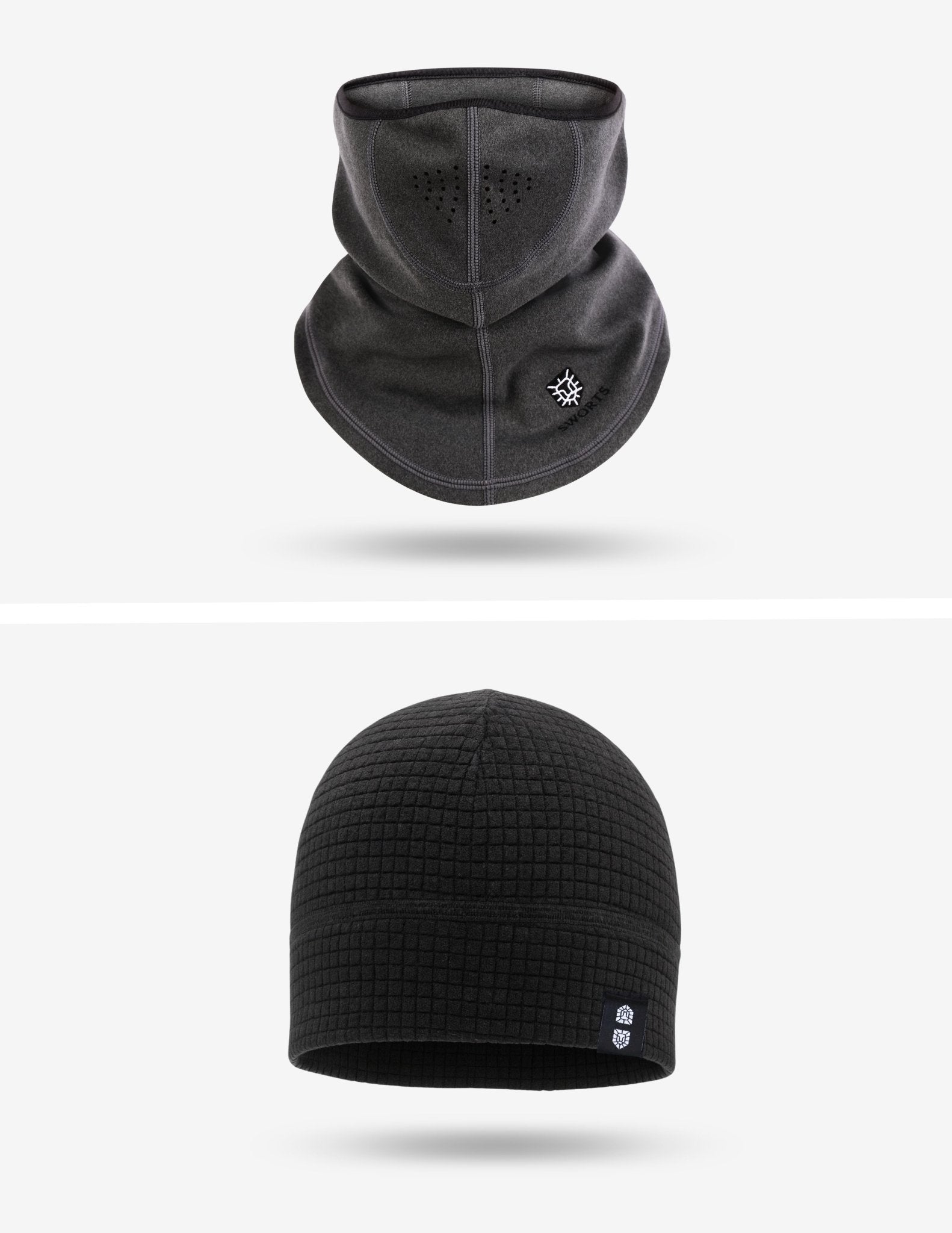 Thermal Neck Warmer - Cube Beanie Set - SWORTS