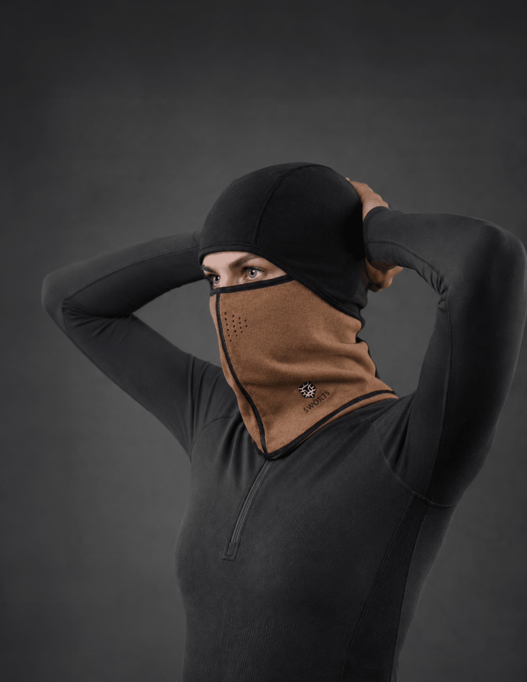 Thermo Face Mask, Beanie Sturmhaube Sport - SWORTS