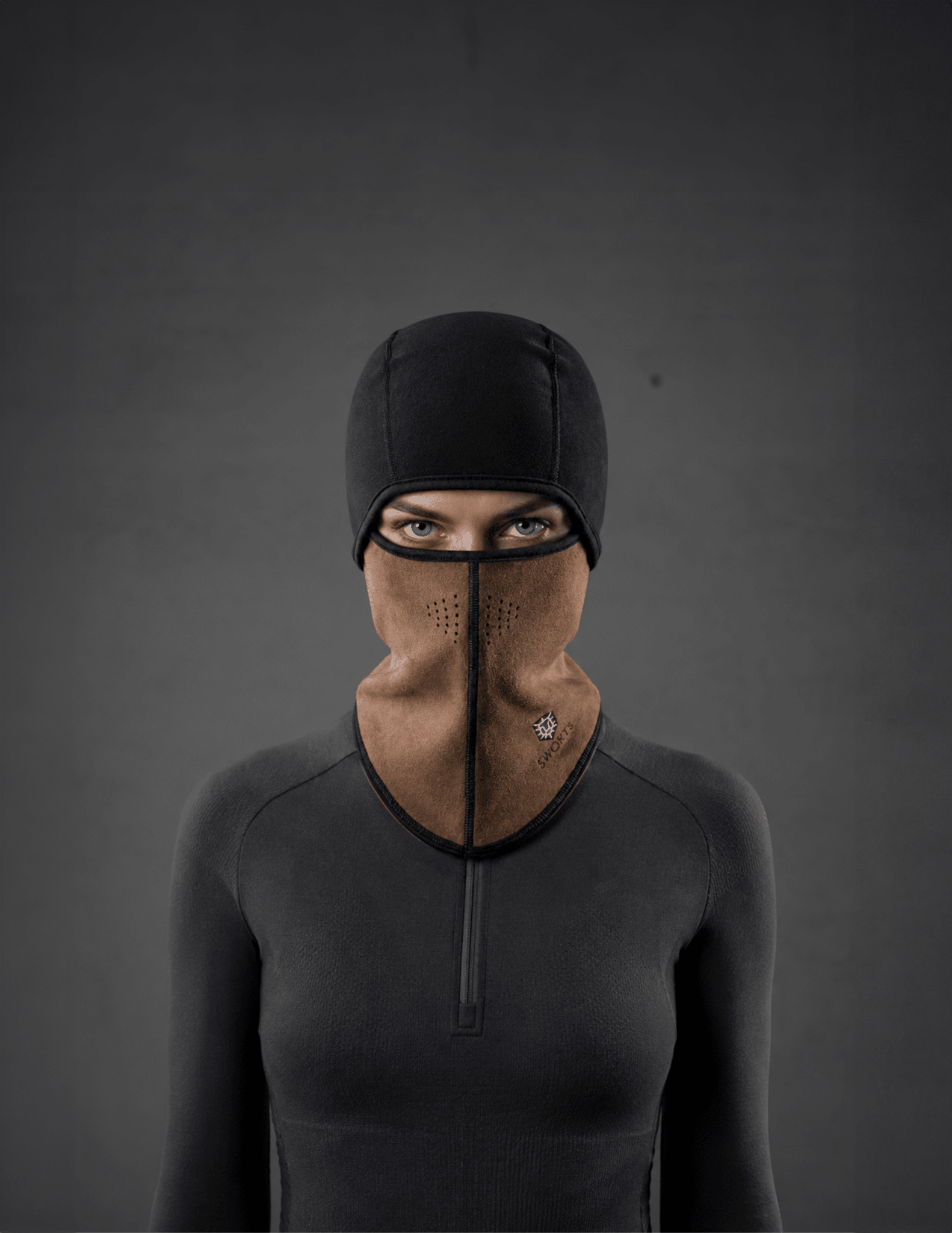 Thermo Face Mask, Beanie Sturmhaube Sport - SWORTS